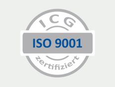 ICG: Zertifizierung nach DIN EN ISO 9001